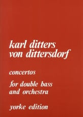 CONCERTOS #1 AND 2 IN D MAJ STR BAS cover